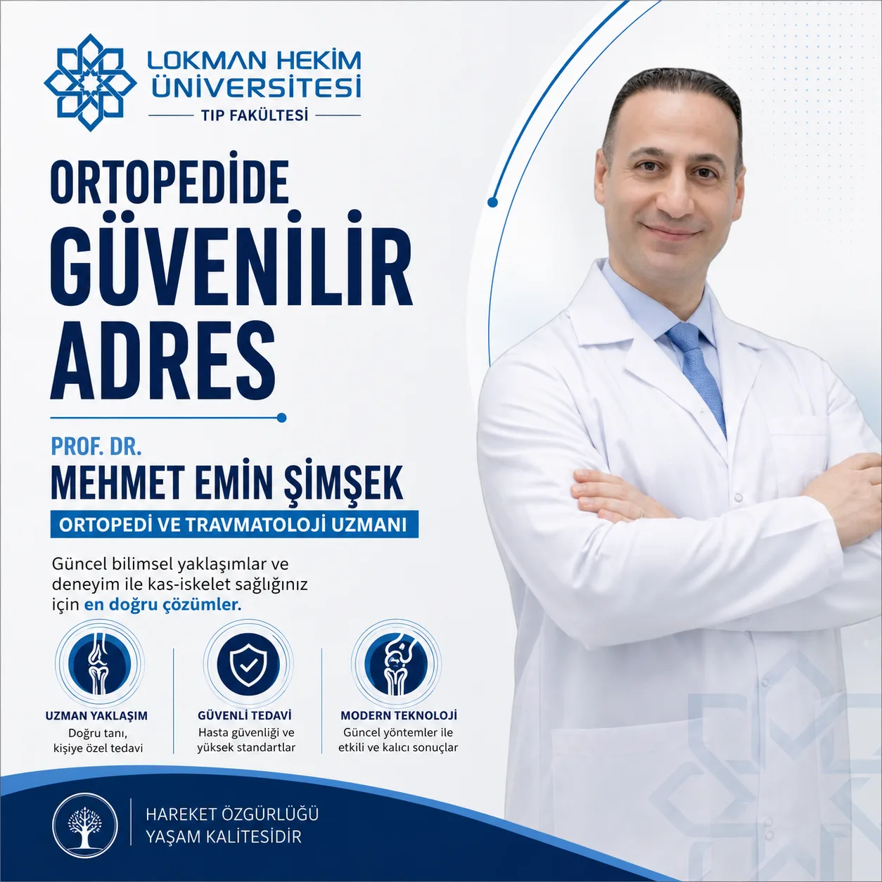 Güvenilir ortopedi doktoru